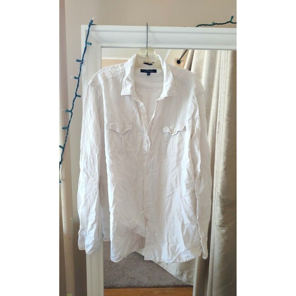 Marc Anthony Other - marc anthony linen slim fit shirt White Men's XXL